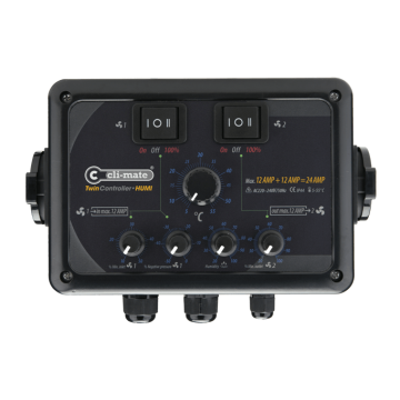 CLI-MATE Twin-Controller HUMI