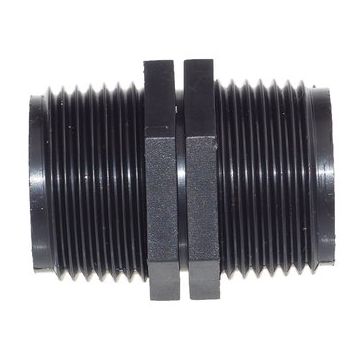 PE-Verschraubung 1/2 Zoll AG auf 1/2 Zoll AG