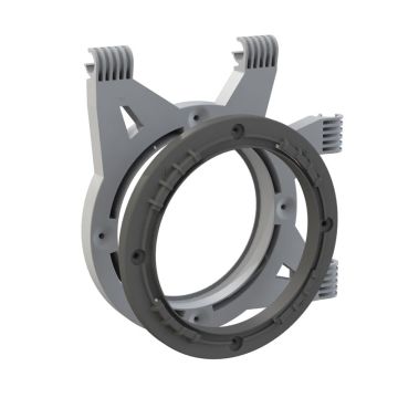 Secret Jardin Rohrleitungsflansch für 25mm Stangen