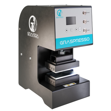 Graveda Graspresso - 3 Tonnen Rosin Presse mit elektrischem Hydraulik Zylinder