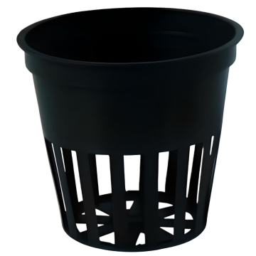 Netztopf - schwarz, Ø5cm, 10Stk