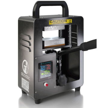 Graveda Graspresso 5 Tonnen - Rosin Press mit 5 Tonnen Hydraulik Zylinder