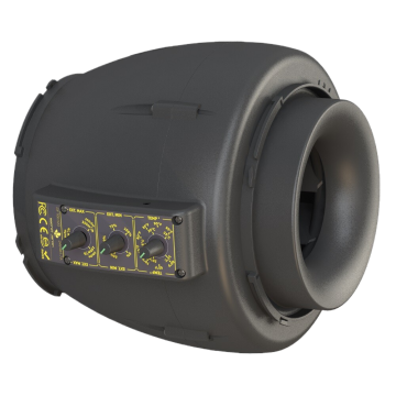 Secret Jardin DF16 Abluftlüfter mit 3 Geschwindigkeiten - 150/250/350m3/h