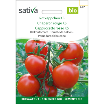 Sativa Rotkäppchen KS - Balkontomate Bio