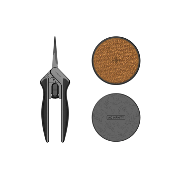AC Infinity Gartenschere aus Edelstahl mit Reinigungsset – Präzision & Komfort
