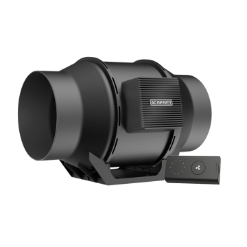 AC Infinity Cloudline PRO A6 - leises Inline-Lüftersystem mit Drehzahlregler, 150 mm