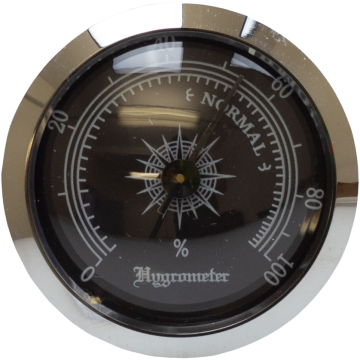 Tabimex Hygrometer Rund - Schwarz