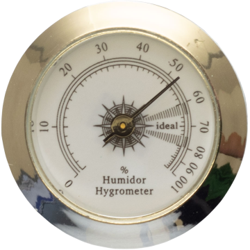 Tabimex Hygrometer Rund - Weiss