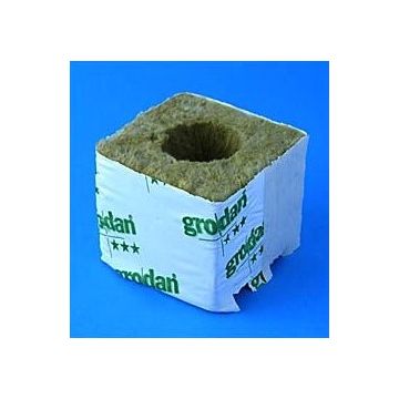 Grodan Kulturblock 7 - 5cm mit 40mm Loch