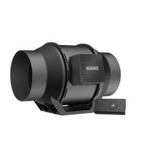 AC Infinity Cloudline PRO A6 - leises Inline-L&uuml;ftersystem mit Drehzahlregler, 150 mm
